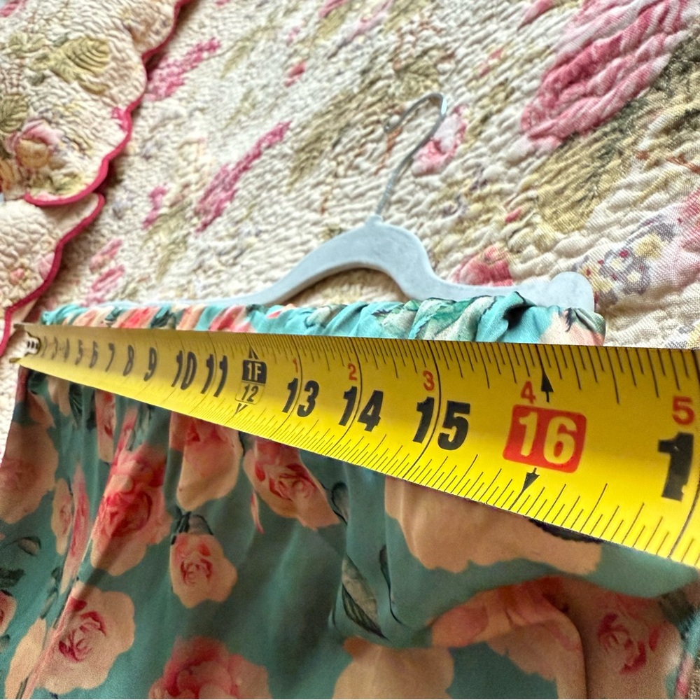 Silkin Rosella Handmade Soft Silky Floral Pajama Lounge Set  2PC Women’s size S - Picture 15 of 16